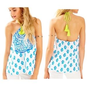 Lilly Pulitzer “Selin Silk” Top XS